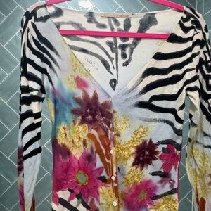 Roberto Cavalli “Class” Cardigan Set